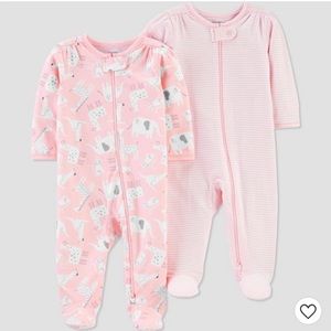 🦋3 for $20🦋Never worn Carter’s 2pk sleep n’ play